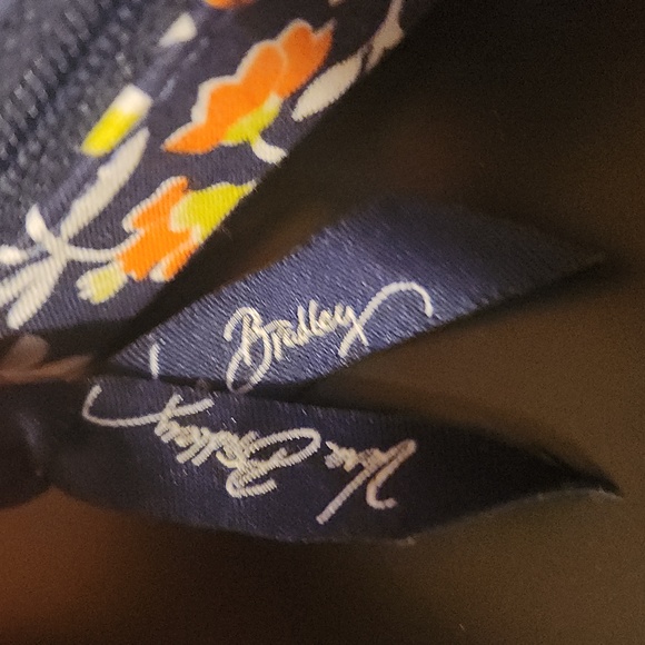 Vera Bradley Navy Floral Medication/pill Case - Picture 2 of 7